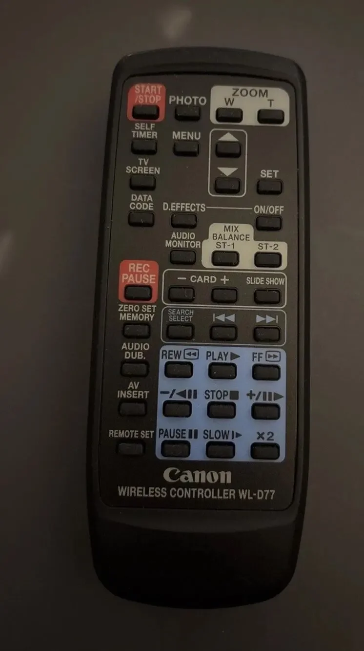 Cannon Wireless Controller WL-D77